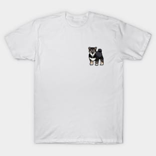 Cute Pixel Dog Artwork T-Shirt